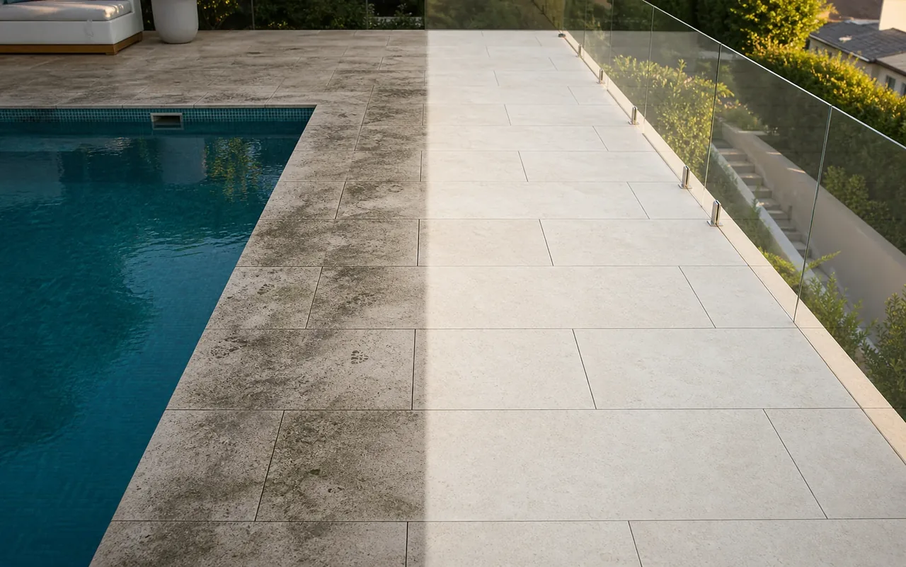Zona de piscina