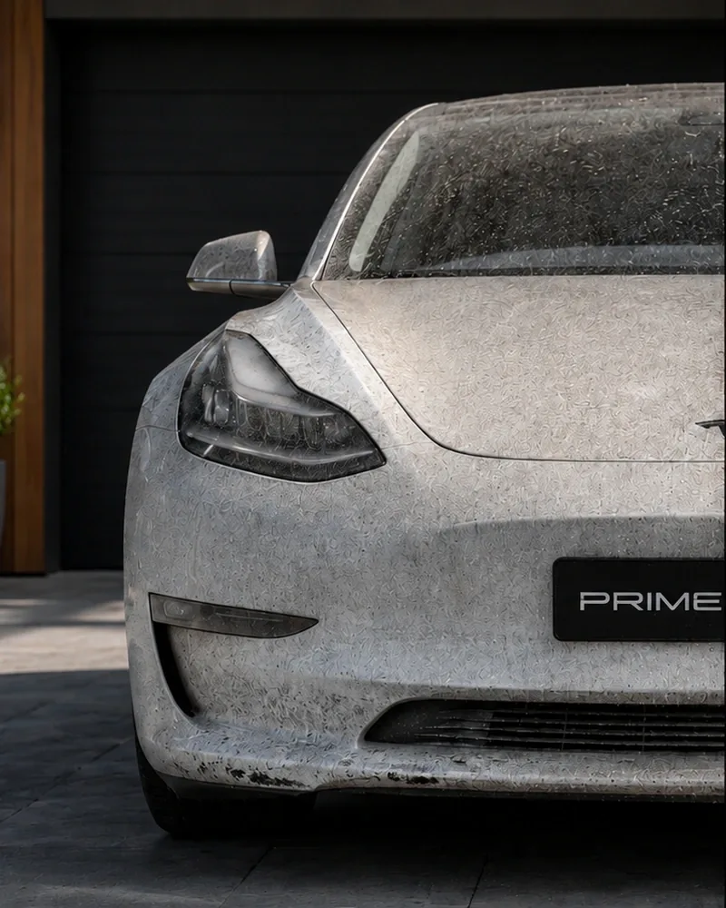 Tesla em moradia Antes